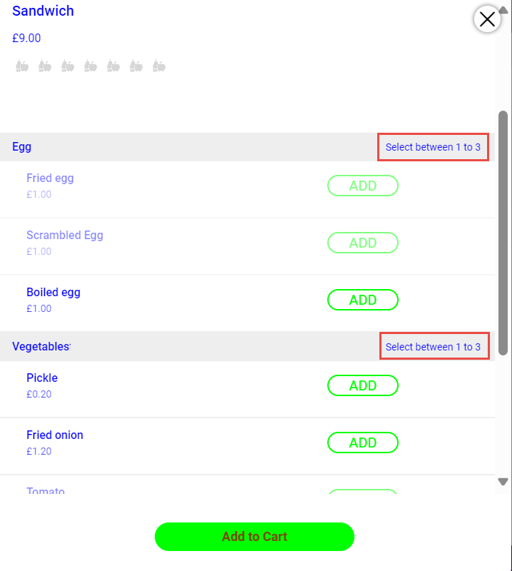 A screenshot of a grocery store

Description automatically generated